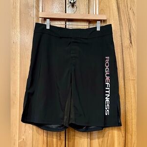 Rogue Fitness Double Velcro Waistband Long Workout Shorts - VGUC - 32 Waist